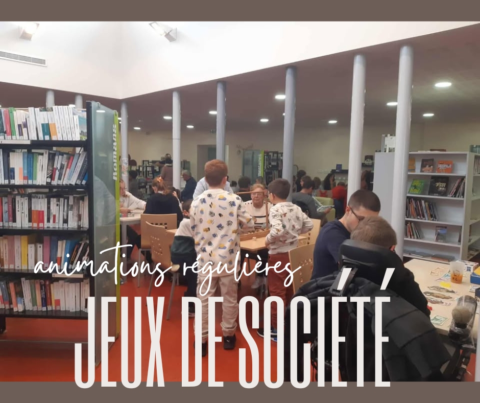 Couverture de Animations régulières jeux de société